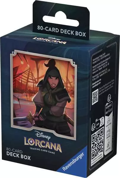 Disney Lorcana: Aufstieg der Flutgestalten - Deck Box Mulan