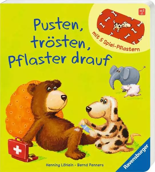 Pusten trösten. Pflaster drauf!