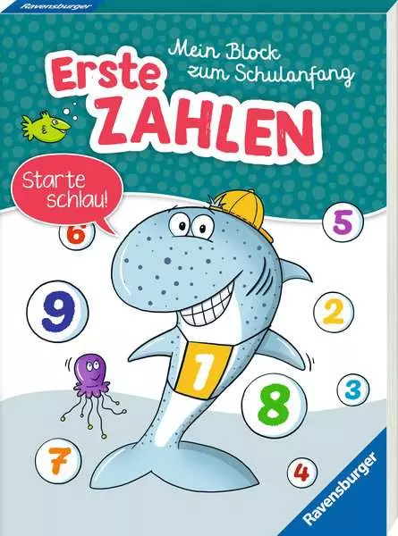 Mein Block zum Schulanfang: Erste Zahlen
