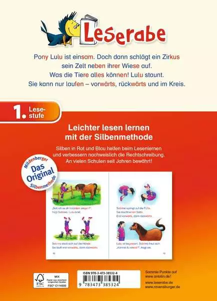 Leserabe mit Mildenberger Silbenmethode - Das tollste Pony der Welt