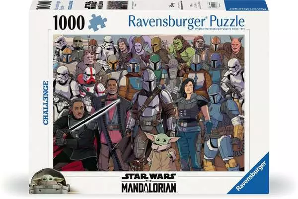 Puzzle 1000 Teile - Challenge Star Wars Mandalorian