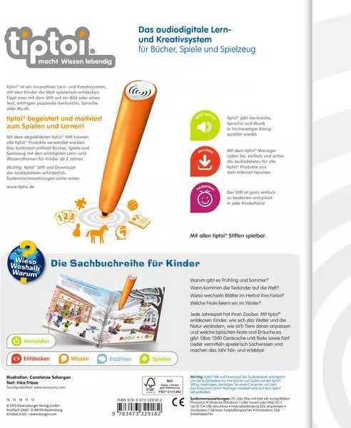 tiptoi® Wieso? Weshalb? Warum? - Unsere Jahreszeiten