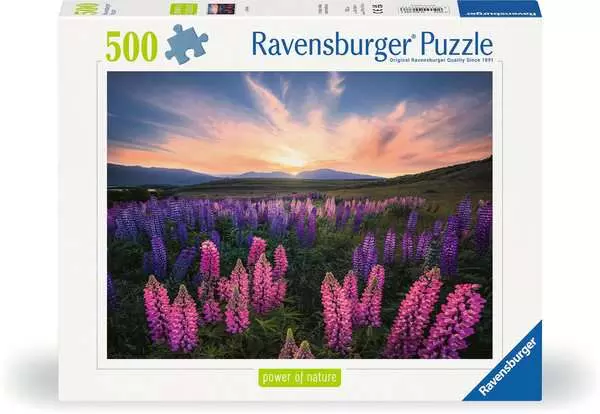 Puzzle 500 Teile - Lupinen