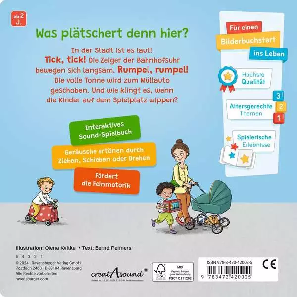 Spielen hören. staunen - Stadt