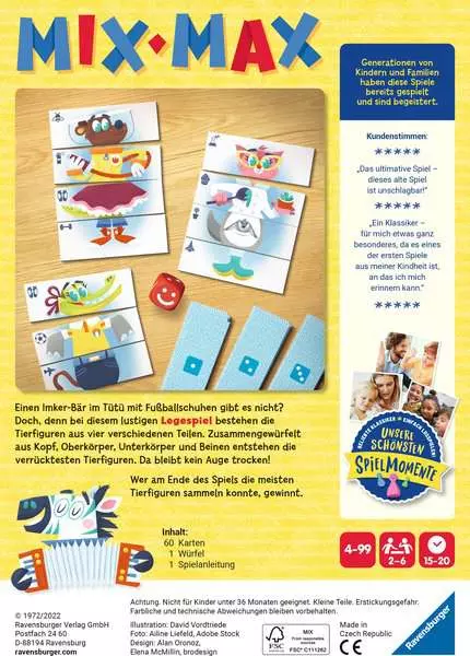Mix Max - Kinderspiel ab 4 Jahren