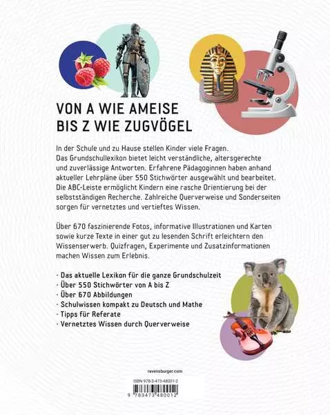 Ravensburger Lexika - Das Ravensburger Grundschullexikon von A bis Z