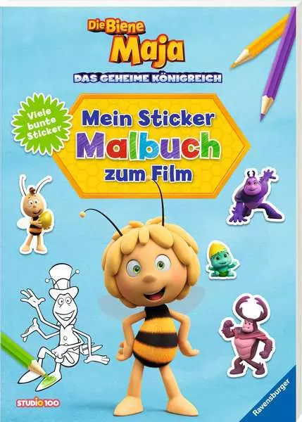 Die Biene Maja - Mein Sticker-Malbuch zum Film