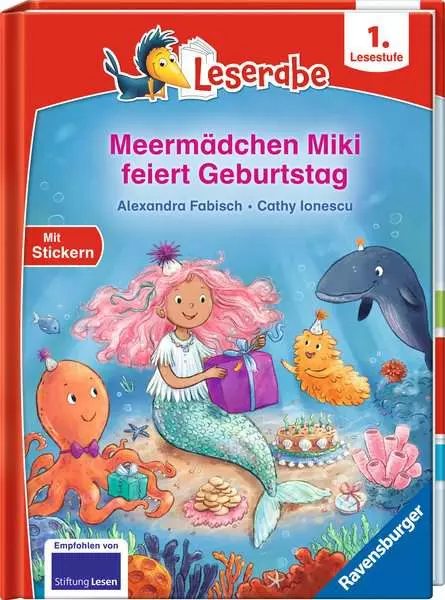 Leserabe 1. Lesestufe - Meermädchen Miki feiert Geburtstag