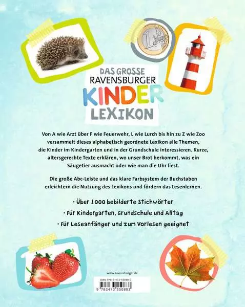 Ravensburger Lexika - Das große Ravensburger Kinderlexikon von A bis Z