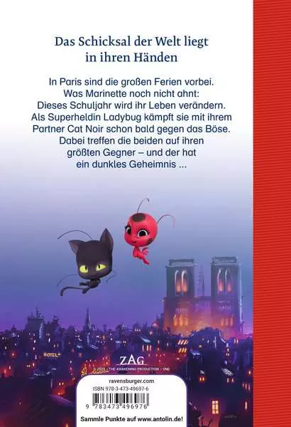 Miraculous - Ladybug und Cat Noir - Das Erstlesebuch zum Film