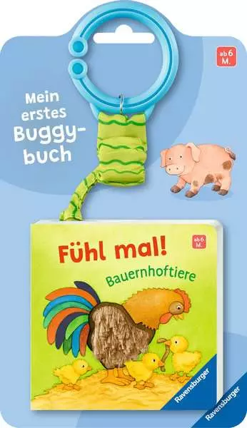 Mein erstes Buggybuch: Fühl mal! Bauernhoftiere