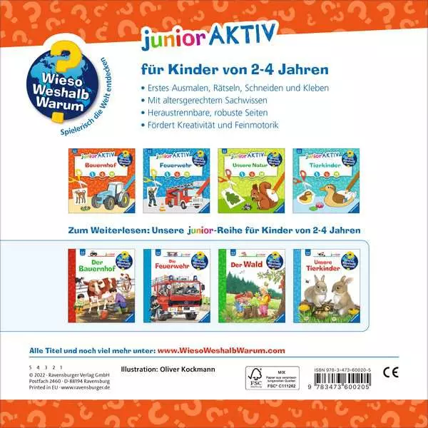 Ravensburger Wieso? Weshalb? Warum? junior AKTIV - Bauernhof