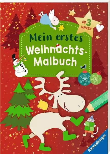 Mein erstes Weihnachts-Malbuch