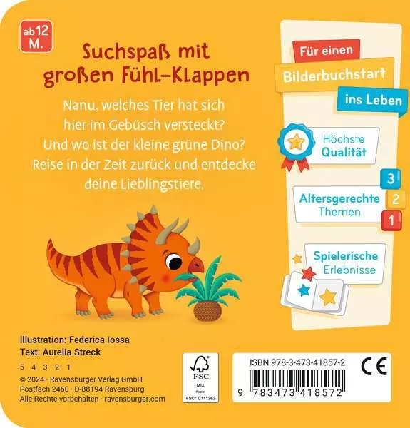 Wo bist du. kleiner Dino?