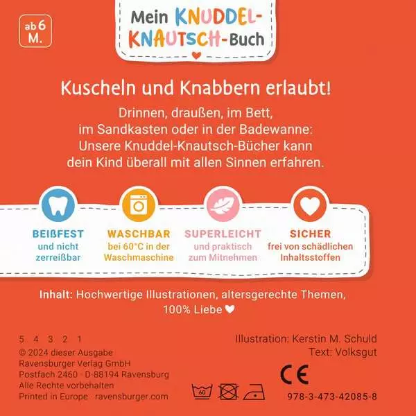 Mein Knuddel-Knautsch-Buch - Meine ersten Fingerspiele