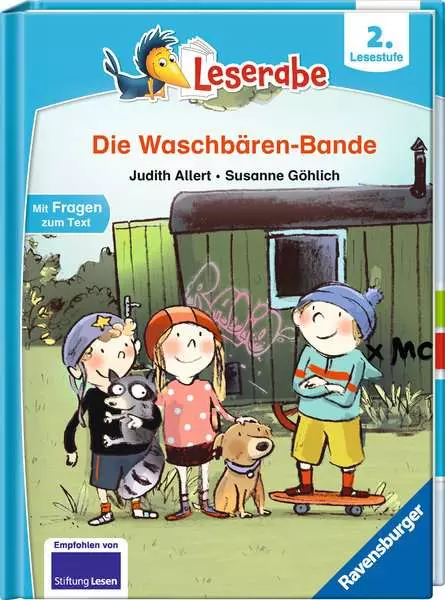 Leserabe 2. Lesestufe - Die Waschbären-Bande