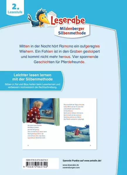 Leserabe mit Mildenberger Silbenmethode - Pferdegeschichten
