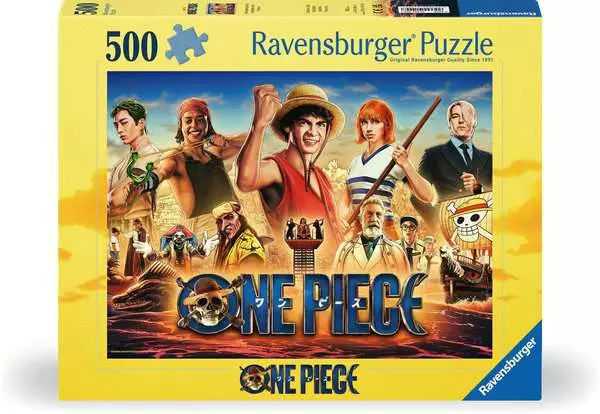Puzzle 500 Teile - Die Abenteuer der Strohhutpiraten