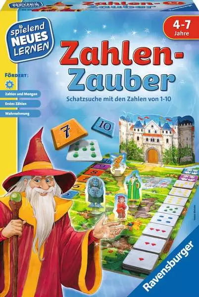Zahlen-Zauber - Kinderspiel ab 4 Jahren