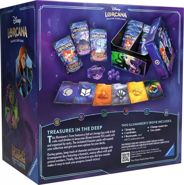 Disney Lorcana: Ursula's Return - Illumineer's Trove (Englisch) - Trove Pack