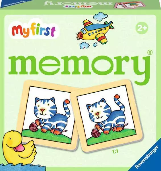 My first memory® Meine Lieblingssachen - Kinderspiel ab 2 Jahren