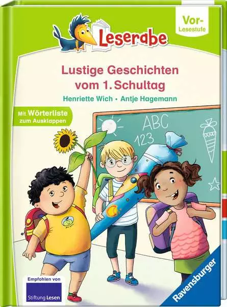 Leserabe Vor-Lesestufe - Lustige Geschichten vom 1. Schultag