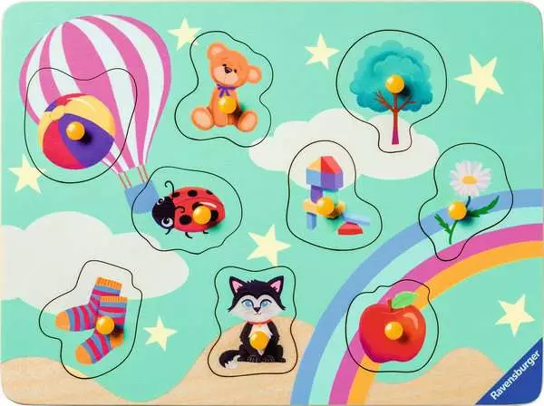 Kinderpuzzle ab 2 Jahren - Meine ersten Dinge - 9 Teile