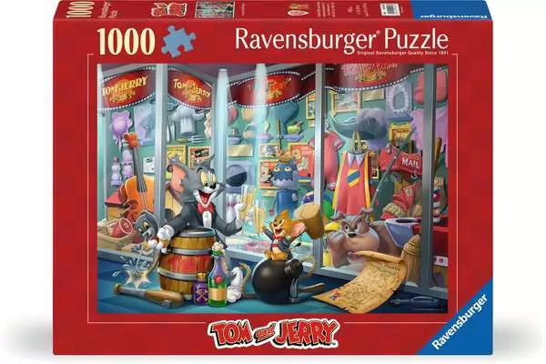 Puzzle 1000 Teile - Ruhmeshalle von Tom & Jerry