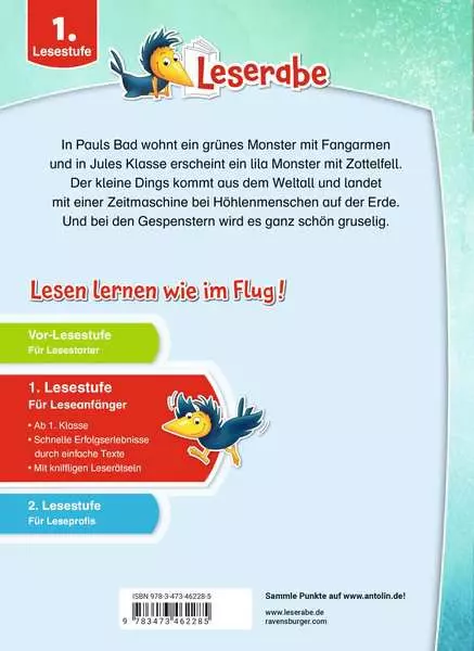 Leserabe Sonderausgaben - Witzige Monstergeschichten