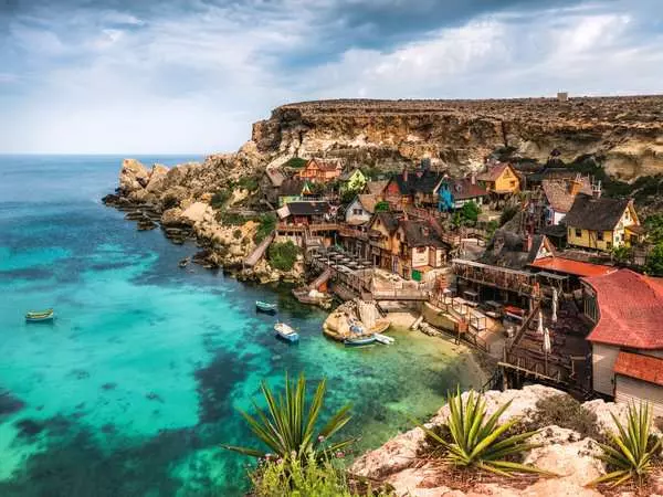 Puzzle 1500 Teile - Popey Village. Malta