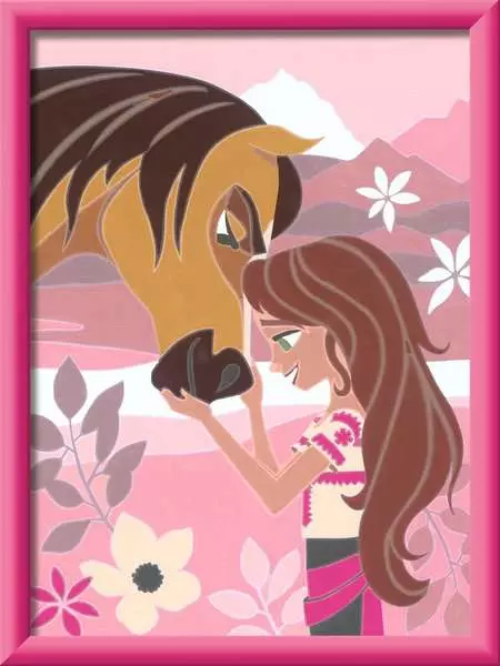 CreArt Freunde für immer - Malen nach Zahlen für Kinder ab 7 Jahren