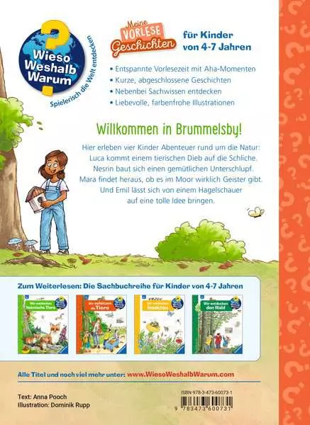 Ravensburger Wieso? Weshalb? Warum? Meine Vorlesegeschichten. Band 2 - Was passiert in Wald und Wiese?