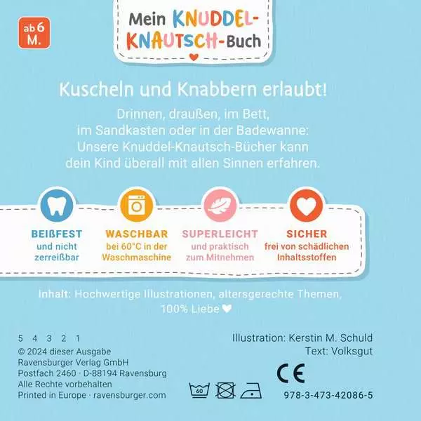 Mein Knuddel-Knautsch-Buch - Meine ersten Kinderlieder