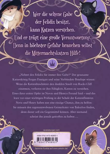 Mitternachtskatzen. Band 4 - Der Geisterkater von Bakerloo