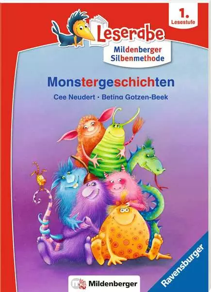 Leserabe mit Mildenberger Silbenmethode - Monstergeschichten