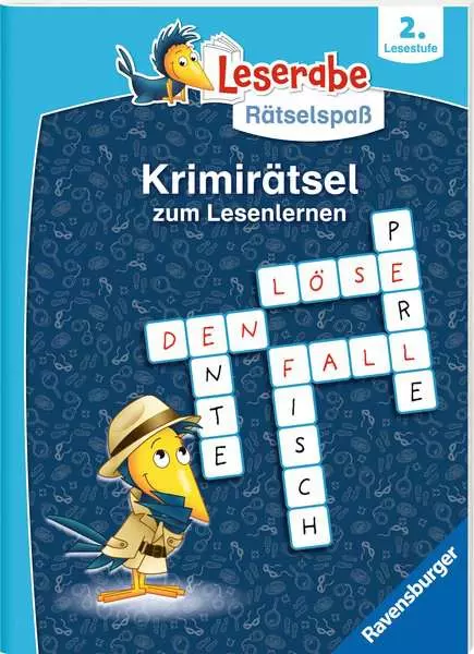 Leserabe Rätselspaß - Krimirätsel zum Lesenlernen (2. Lesestufe)
