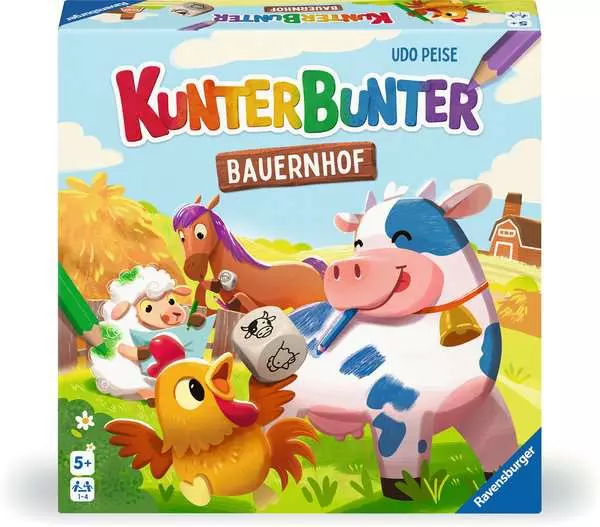 Kunterbunter Bauernhof - Kinderspiel ab 5 Jahren