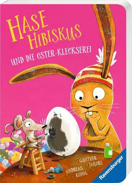 Hase Hibiskus und die Oster-Kleckserei