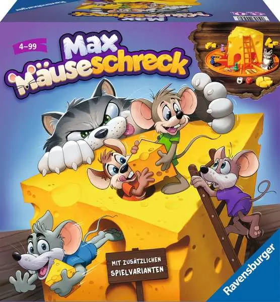 Max Mäuseschreck - Kinderspiel ab 4 Jahren