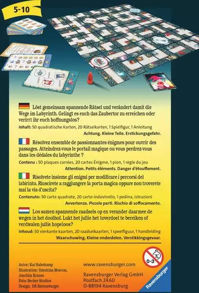 Escape the Labyrinth - Reisespiel ab 5 Jahren