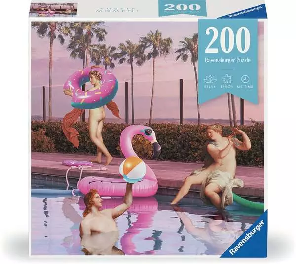 Puzzle 200 Teile - Poolparty
