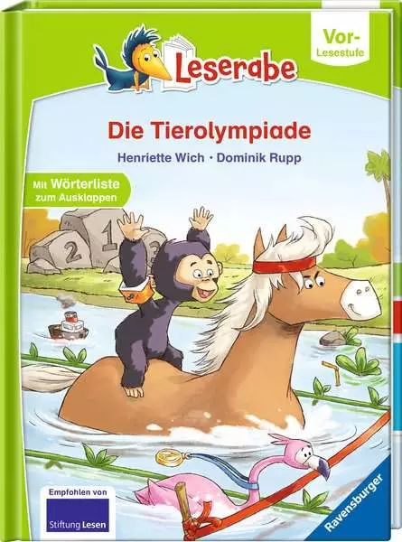 Leserabe Vor-Lesestufe - Die Tierolympiade