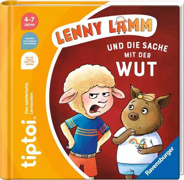tiptoi® Bildergeschichten über den Umgang mit Gefühlen - Lenny Lamm und die Sache mit der Wut