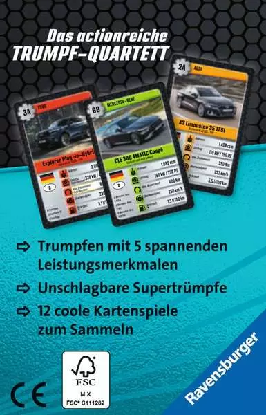 Supertrumpf Best of Germany - Kartenspiel ab 7 Jahren