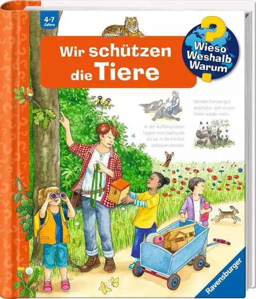 Ravensburger Wieso? Weshalb? Warum?. Band 43 - Wir schützen die Tiere