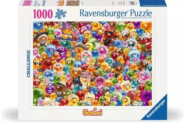 Puzzle 1000 Teile - Challenge Ganz viel Gelini