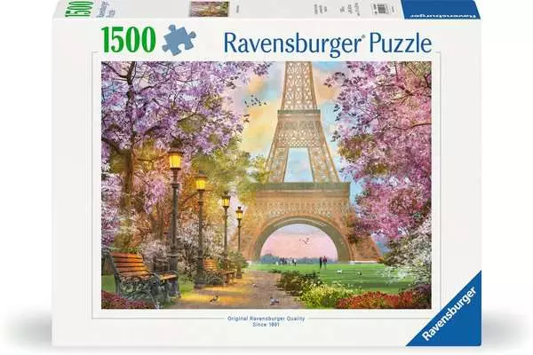 Puzzle 1500 Teile - Verliebt in Paris
