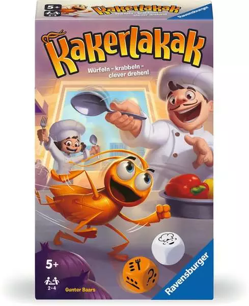 Kakerlakak - Reisespiel ab 5 Jahren
