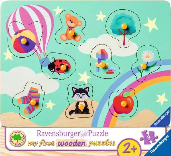 Kinderpuzzle ab 2 Jahren - Meine ersten Dinge - 9 Teile