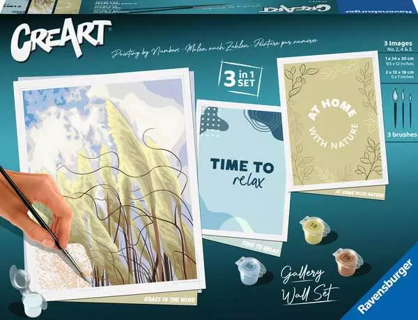 CreArt Natur - Malen nach Zahlen für Erwachsene